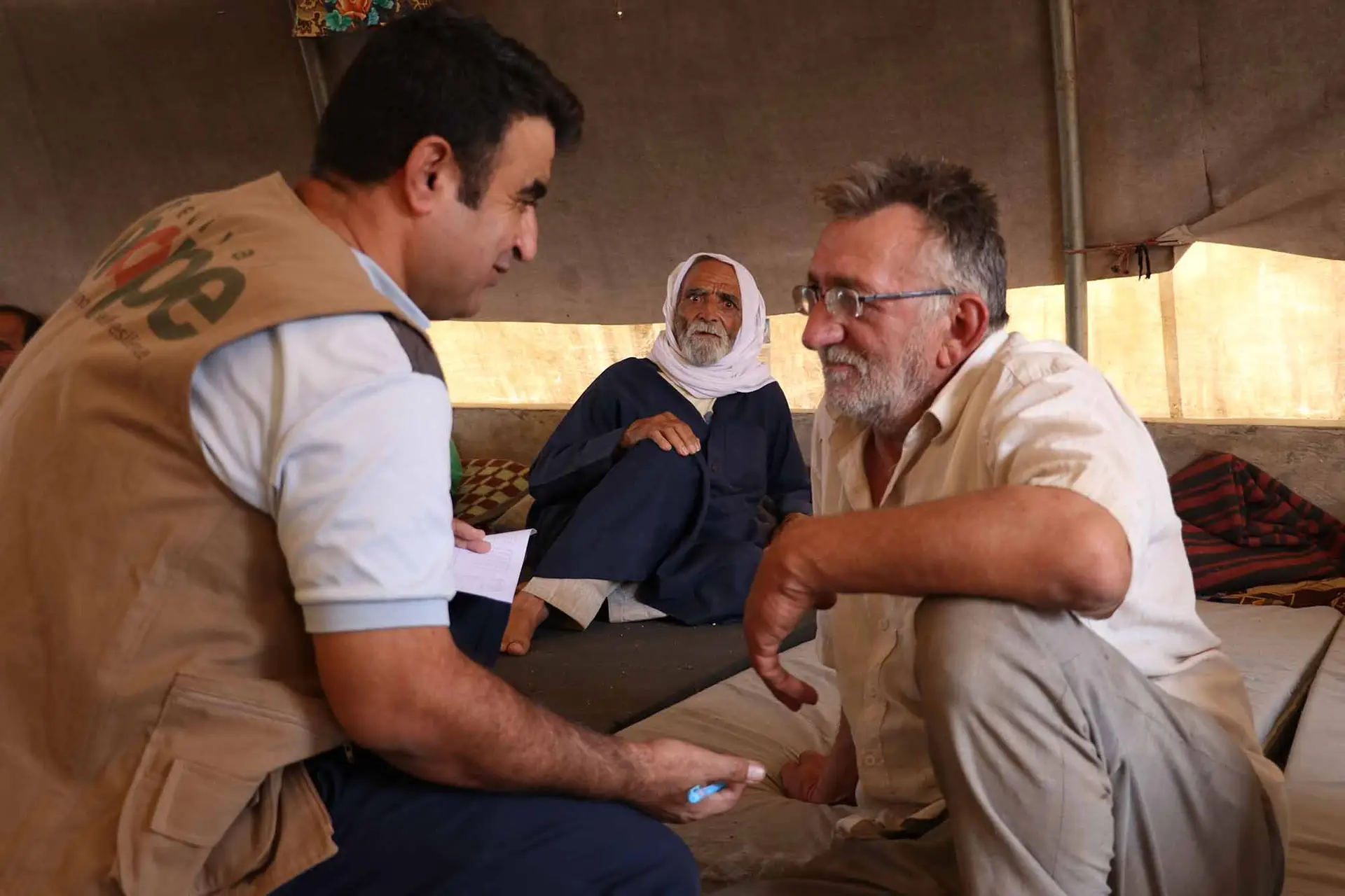 Conducting Psychosocial Support Sessions and Needs Assessment for Bombing Victims (3)
